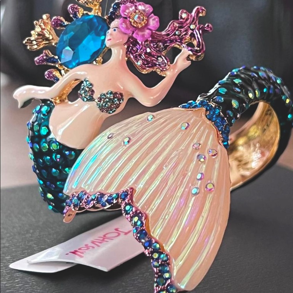 Betsey Johnson Mermaid Cuff Bracelet